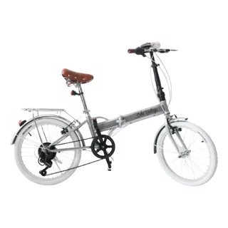 Bicicleta Bike Dobrável Fenix Silver Light Marcha Shimano