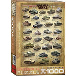 Eurographics Tanks Of Wwii 1000 Piece Puzzle