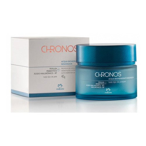 Gel Crema Natura Chronos Acqua Biohidratante Facial Todo tipo de piel de 40ml/40g 30+ años
