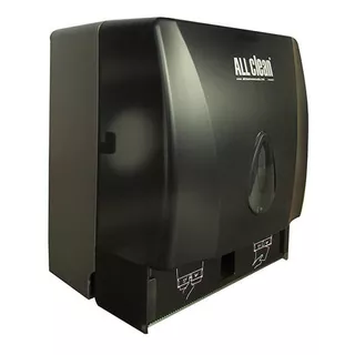 Dispensador De Papel Dual Premium Color Blanco/negro 
