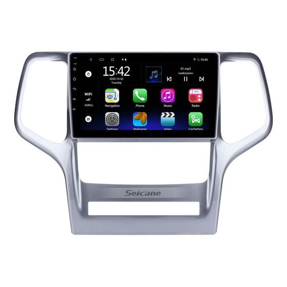 Autoradio Android Jeep Grand Cherokee 2008-2013 - Homologado