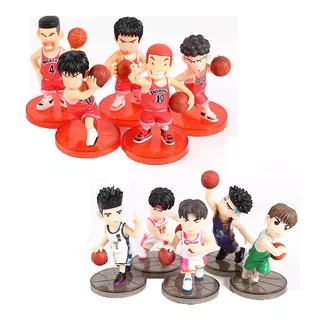 Muñecos Pvc Slam Dunk 8cm 10 Figuras De Anime