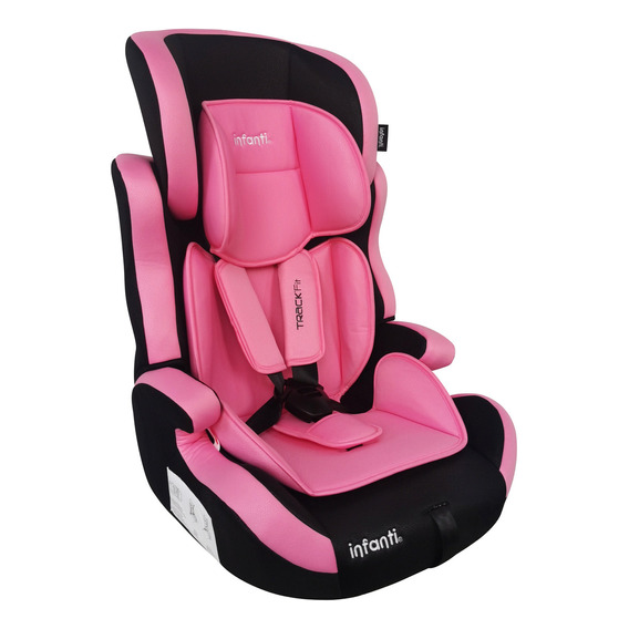 Autoasiento Track Fit Grupo 1, 2, 3 Color Rosa