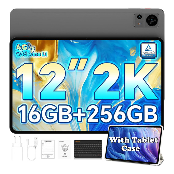 Teclast Tablet T60 12 Inch Ips 2k 16+256gb Sim Card 5g Wifi