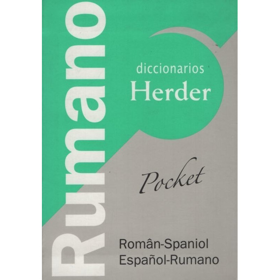 Herder Diccionario Pocket Rumano-español/español-rumano