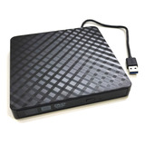 Drive Externo Slim Usb 3.0 Gravador Leitor Cd  Dvd Gv02