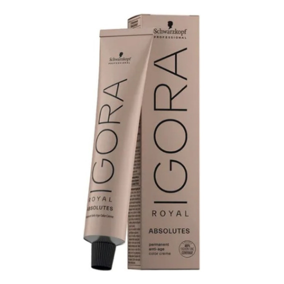 Kit Tintura Schwarzkopf Professional  Igora royal Absolutes tono 7-70 para cabello