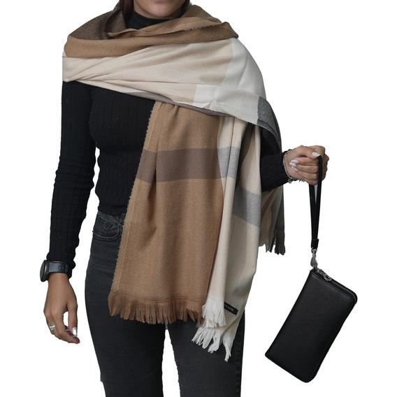 Pashmina Montagne Sigrid Ruana Grande Ultra Suave