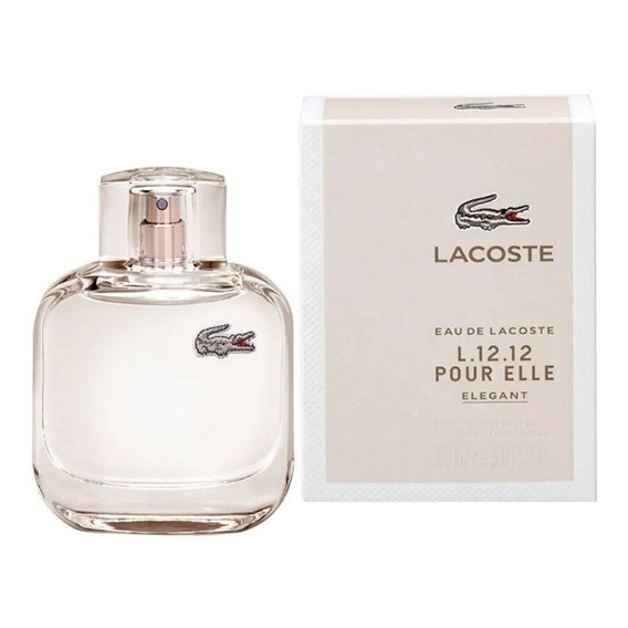 Perfume Original Dama Lacoste L.12.12 Pour Elle Elegant Edt