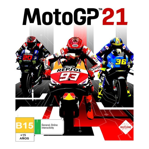 MotoGP 21  Standard Edition Milestone Xbox Series X|S Físico