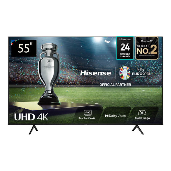 Smart Tv Hisense 55  Uhd 4k Serie A6h