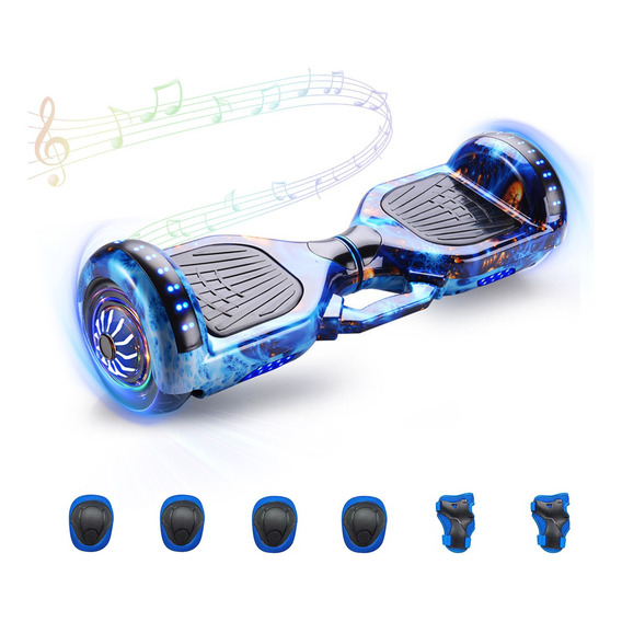 Skate eléctrico hoverboard Zhongsen ZS-538 16 cm