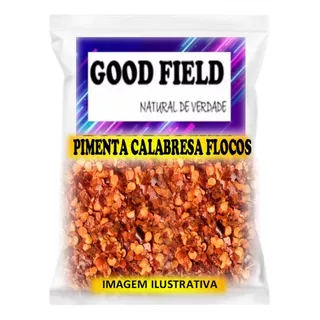 Pimenta Calabresa Flocos 1kg Premium Alta Qualidade