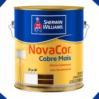 Tinta Novacor Cobre Mais Standard Fosco 3,6l - Sherwin-willi Cor Concreto