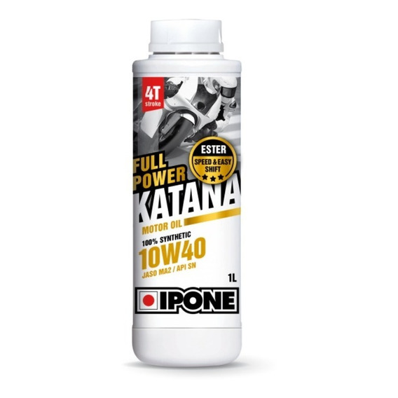 Aceite 10w40 Full Sintético Katana Full Power Ipone 4t