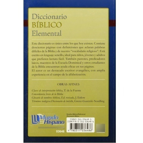 Diccionario Biblico Elemental