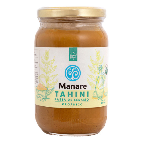 Tahini Orgánico 330 G (pasta De Sésamo) - Manare