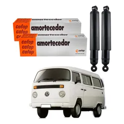  Par Amortecedor Traseiro Kombi 1.6 1997 A 2005