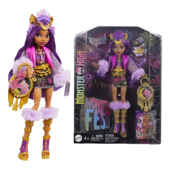 Monster High Festival De Terror Muñeca Clawdeen Monster Fest