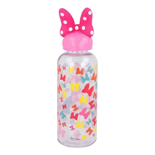 Botella Agua Tritan Con Figura 3d En La Tapa Minnie 560 Ml