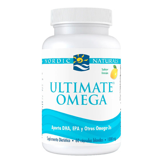 Ultimate Omega Nordic Naturals 60 Caps Blandas