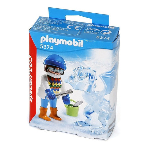 Playmobil Special Plus 5374 Escultora De Hielo - Intek Color Multicolor