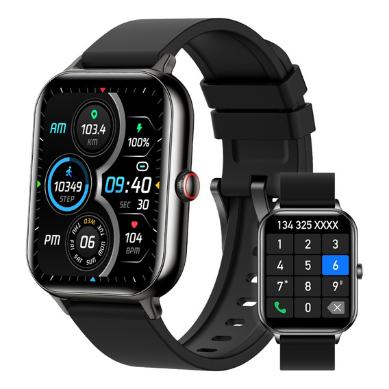 Reloj Inteligente Ku6 1.91'' Smartwatch Bluetooth Llamada