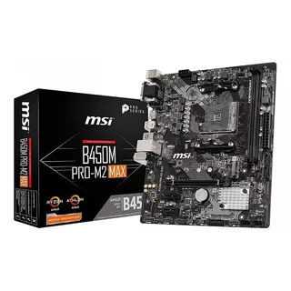 Motherboard Msi B450m Pro-vdh Max Amd Am4 Ryzen B450 Gamer