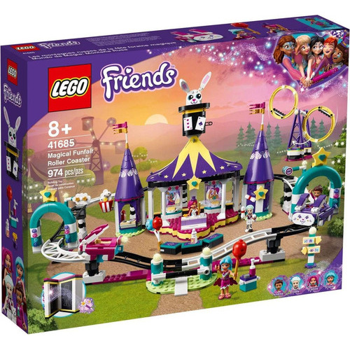 Kit Lego Friends Mundo De Magia Montaña Rusa 41685 +8 Años Cantidad De Piezas 974
