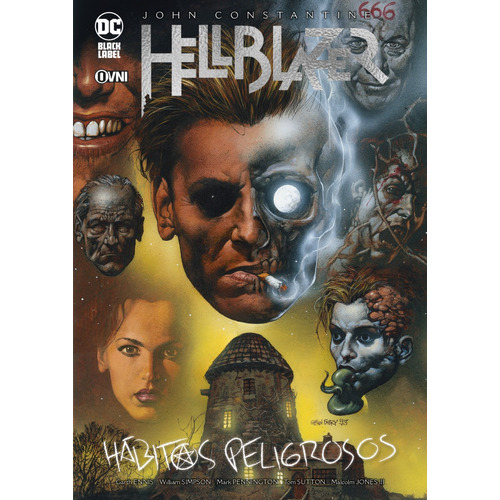 Hellblazer: Hábitos Peligrosos: Hábitos Peligrosos, De Ennis. Serie Hellblazer, Vol. 1. Editorial Ovni Press, Tapa Blanda, Edición 1 En Español, 2023
