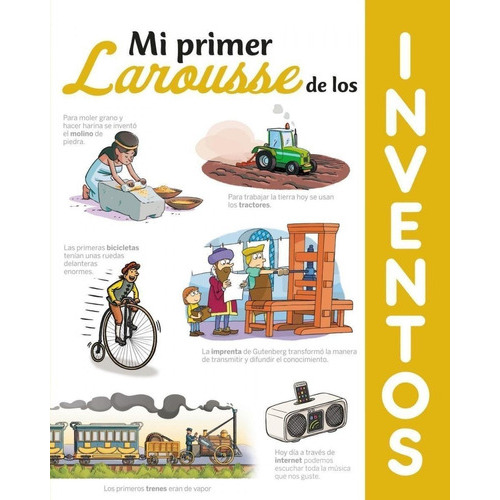 Mi primer Larousse de los Inventos, de Larousse Editorial. Editorial Larousse, tapa dura en español