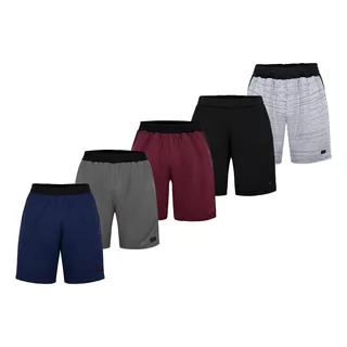 Kit 5 Short Bermuda Moletom Masculino Revenda Atacado 