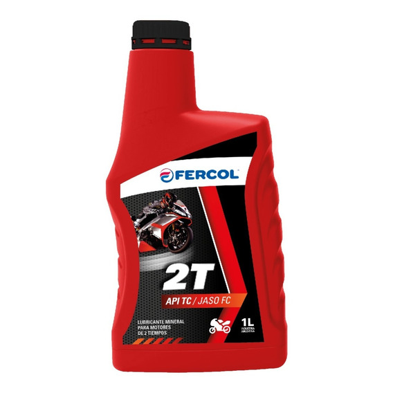 Aceite 2t Fercol Para Motos Botella De 1 Lt