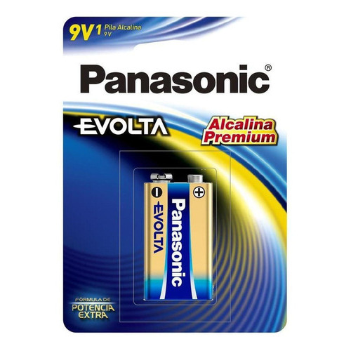 Pila Panasonic Evolta Alcalina 9v Con 6 Unidades