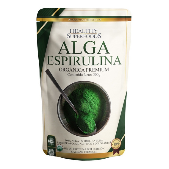 Alga Espirulina Orgánica 500g