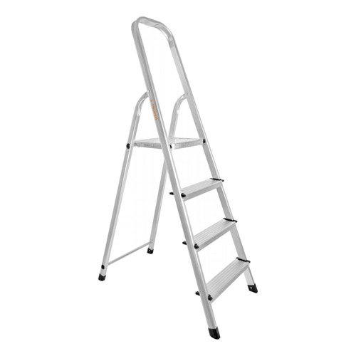 Escalera Tubular Plegable 4 Peldaños Tipo Iii Truper 16765