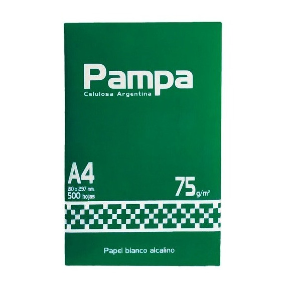 Resmas Pampa A4 75 Grs X 10 Unidades