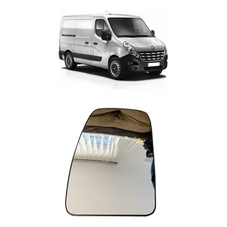 Lente Retrovisor Renault Master 13/17 Lado Esquerdo Superior