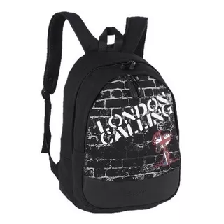 Mochila Escolar Moda Jovem London Snoop Luxcel Notebook 14