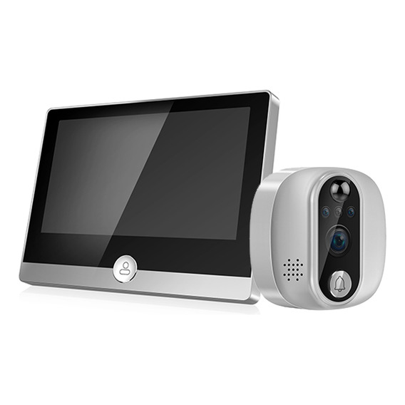 Timbre Gadnic Con Cámara Full Hd Monitoreo 24hs Con Wifi