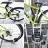 Cadena Eslabón Para Moto Bici Linga Forrada Con Candado Color Negro