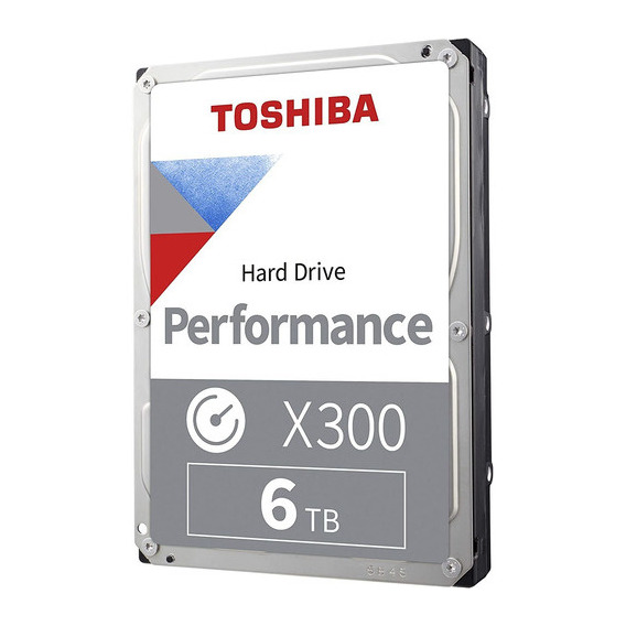 Disco Duro Interno Hdd Toshiba X300 Performance 6tb 3.5 PuLG Color Plateado