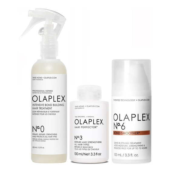 Olaplex N°0 + N°3 + N°6 Tratamiento Reparador Intensivo