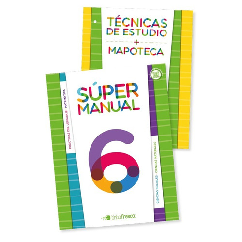 Super Manual Nacion 6 - Manual + Tecnicas De Estudio