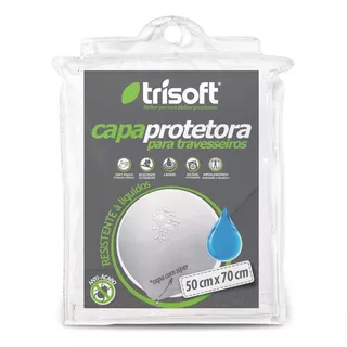 Capa Protetora De Travesseiro Resistente A Liquidos 100% Pol
