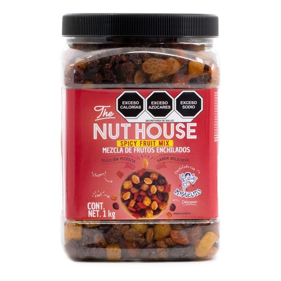 The Nut House - Mezcla De Frutos Enchilados - Vitrolero 1kg