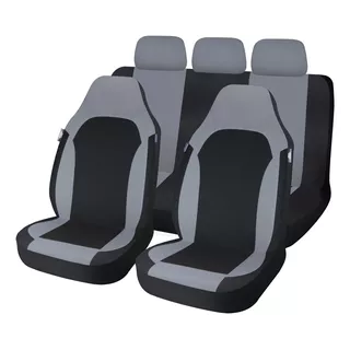 Fundas Cubre Asiento Tela Para Cabezales Integrados Delante.