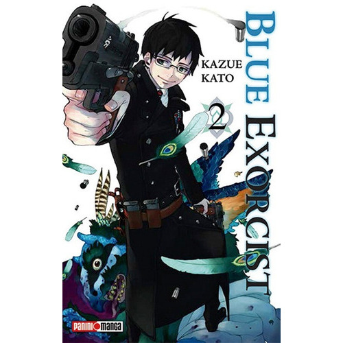 Panini Manga Blue Exorcist N.2, De Kazue Kato. Serie Blue Exorcist, Vol. 2. Editorial Panini, Tapa Blanda En Español, 2019