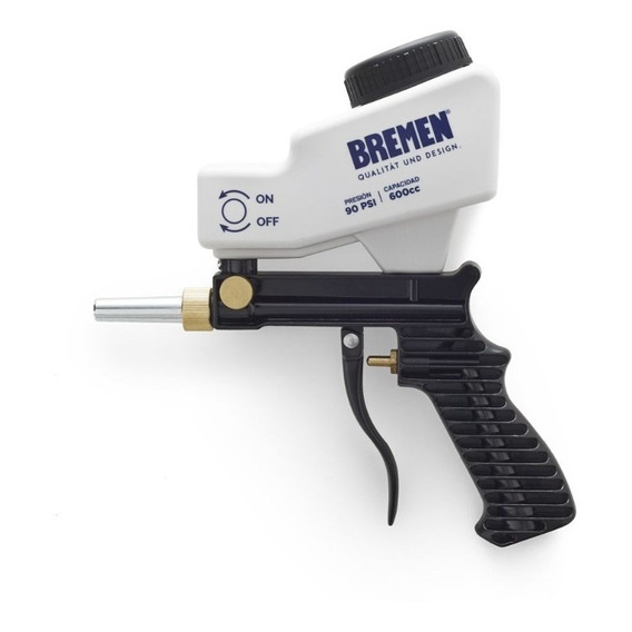 Pistola Arenador Neumático Bremen Cuerpo Metálico 600cc 4648