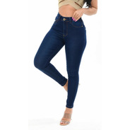 Kit 3 Calças Jeans Feminina Cintura Alta  Com Lycra Ducam
